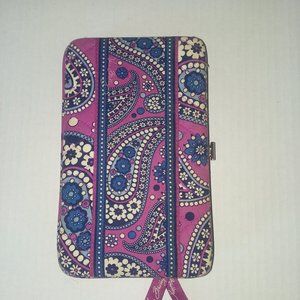 Vera Bradley Clutch Wallet 8 inch with back zipper
